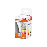 LEDVANCE OSRAM LED SUPERSTAR - LED-glödlampa - form: A60 - glaserad finish - E27 - 8.8 W - varmt vitt ljus - 2700 K