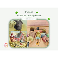 MikS Förlag Plutte, en ovanlig kanin – Pussel 64 bitar (A3)