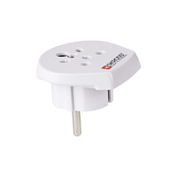 SKROSS SKROSS Country Travel Adapter India-Israel-Denmark to Europe - adapter för effektkontakt
