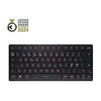 CHERRY CHERRY KW 9200 MINI - tangentbord - QWERTY - hela norden - svart Inmatningsenhet