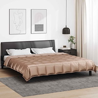 vidaXL Full Års-Duvet Guld 240 x 200 cm Satin och Mikrofiber