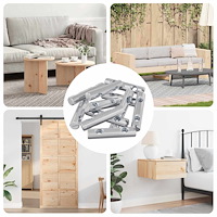 vidaXL Muttern 413 pcs Zinkbelagd 60 x 12 mm Järn