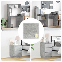 vidaXL Självhäftande skruvomslag 12 pcs Betonggrå Ø 20 x 0,5 mm