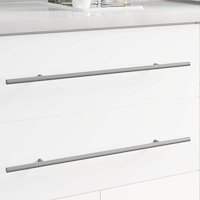 vidaXL Handtag 12 pcs Silver 500 mm Stål