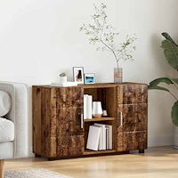 vidaXL Sideboard Gammalt trä 88,5 x 30,5 x 55,5 cm Konstruerat trä