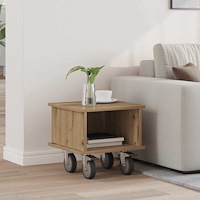 vidaXL TV-bänk Artisan Ek 37 x 35 x 35 cm Konstruerat trä