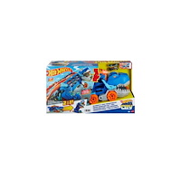 Hot Wheels Hot Wheels City Ultimate T-Rex Transporter, Set med fordon o...