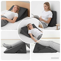 vidaXL Vinklad Kudde Övrigt Grå 55 x 55 x 26 cm