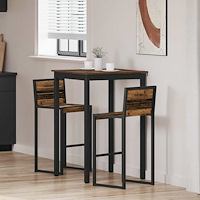 vidaXL Matbord Konstruerat trä