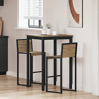 vidaXL Matbord Konstruerat trä