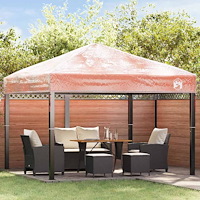 vidaXL Gazebo överdrag ersättning 3 x 3 m PVC