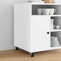 vidaXL Svängbart hjul 12 pcs Silver 60 x 60 x 50 mm Järn och nylon