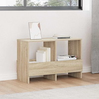 vidaXL Tidningshylla Sonoma-ek 68,5 x 30 x 45 cm