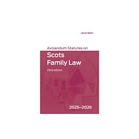 Edinburgh university press Avizandum Statutes on Scots Family Law (häftad, eng)