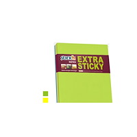 Stick´n´Find Notes Stick'N ekstra sticky 203x150mm 45 blade ass. 4blk/pak