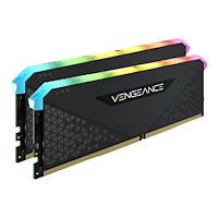 Corsair Microsystems CORSAIR Vengeance RGB RS - DDR4 - sats - 16 GB: 2 x 8 GB - DIMM 288-pin / PC4-25600 - ej buffrad