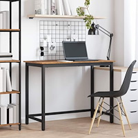 vidaXL bord Gammalt trä 80 x 50 x 76,5 cm Konstruerat trä och stål