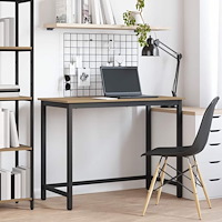 vidaXL bord Artisan Ek 80 x 50 x 76,5 cm Konstruerat trä och stål