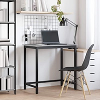 vidaXL bord Grå Sonoma 100 x 50 x 76,5 cm Konstruerat trä och stål