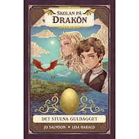 Jo Salmson Skolan på Drakön. Det stulna guldägget (bok, kartonnage)