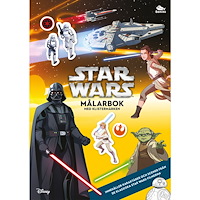 Bonito Star Wars: Målarbok med klistermärken (häftad)
