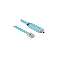 DeLOCK Delock seriell kabel - 3 m - blå
