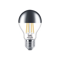 Philips Philips Deco - LED-glödlampa med filament - form: A60 - E27 - 7.2 W - varmt vitt ljus - 2700 K - spegelkrona