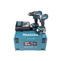 Makita Makita verktygssats DLX2127MJ 18V 2X4.0Ah Li-ion (DDF482+DTD...