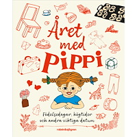 Astrid Lindgren Året med Pippi : födelsedagsbok (inbunden)