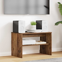 vidaXL TV-skåp Gammalt trä 60 x 35 x 40 cm Konstruerat trä