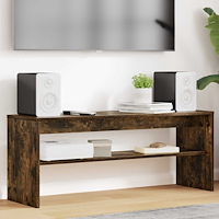 vidaXL TV-skåp Rökt ek 100 x 30 x 40 cm Konstruerat trä