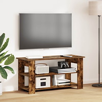 vidaXL TV-ställ Rökt ek 100 x 40 x 50 cm
