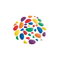 MYPAUZE Regnbågsstenar 36st