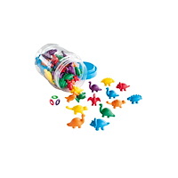 MYPAUZE Räkna sortera Dinosaurier 60 st