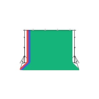 PULUZ Puluz PKT5205, Blå, Grön, Röd, Tyg, Metall, Monokromatiskt,...