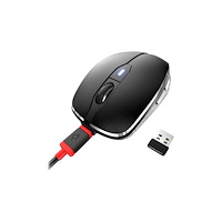CHERRY CHERRY MW 8C ADVANCED - mus - 2.4 GHz, Bluetooth 4.0 - svart