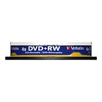 VERBATIM Verbatim - DVD+RW x 10 - 4.7 GB - lagringsmedier
