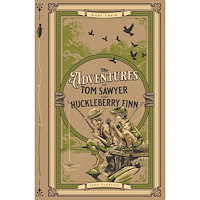 Mark Twain The Adventures of Tom Sawyer and Huckleberry Finn (inbunden, eng)