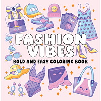 Page Publications Fashion Vibes Bold and Easy Coloring Book (häftad, eng)