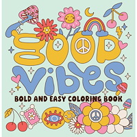 Page Publications Good Vibes Bold and Easy Coloring Book (häftad, eng)