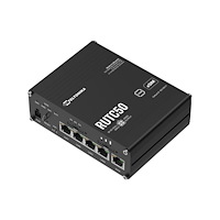 Teltonika Teltonika RUTC50 - trådlös router - WWAN - Wi-Fi 6 - 3G, 4G, 5G - DIN-skenmonterbar, väggmonterbar, bordsmonterbar