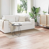 vidaXL Områdesmattor Rektangulär Beige 150 x 80 cm