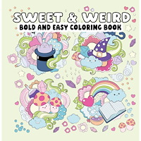 Page Publications Sweet and Weird Bold and Easy Coloring Book (häftad, eng)