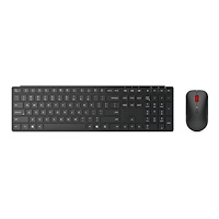 Lenovo Lenovo Pro Combo 6000 - sats med tangentbord och mus - QWERTY - Nordisk - eclipse black Inmatningsenhet