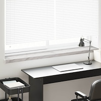 vidaXL Fönsterbräda Marmor Text -enure 160 x 20 x 4,5 cm PVC