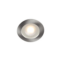 Solar Plus LED-Minidownlight 1202 12V borstat stål 2700K, 290lm, 70°, 4...