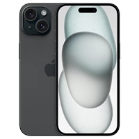Apple Apple iPhone 15 - svart - 5G smartphone - 128 GB - GSM