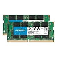 Crucial Crucial - DDR4 - sats - 16 GB: 2 x 8 GB - SO DIMM 260-pin - 3200 MHz / PC4-25600 - ej buffrad