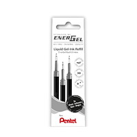 Pentel Refill PENTEL EnerGel needle svart 3/fp