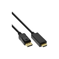 Inline InLine adapterkabel - DisplayPort / HDMI - 30 cm